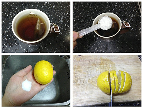 柠檬冰红茶的做法